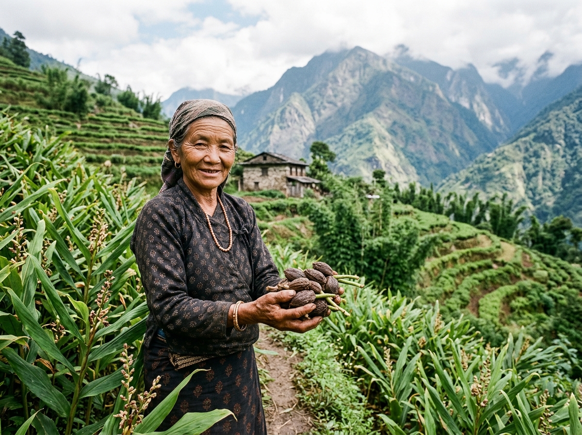 Sikkim Himalayan Black Cardamom Farm