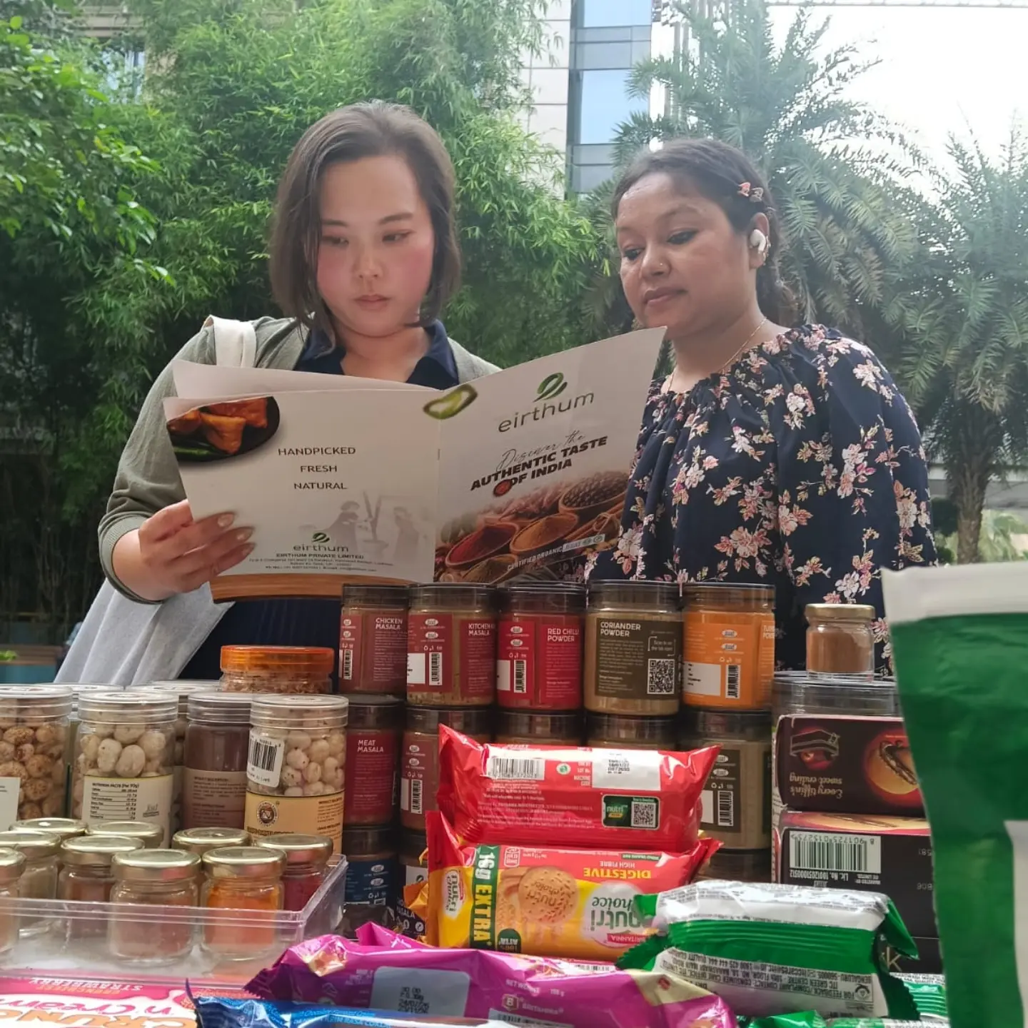 Today at our exhibition, something really special happened. People came in with curiosity, read our lab reports, smelled the spices, and explored our products. Eirthum is India’s first batch-verified spice brand — carrying legacy forward with proof.